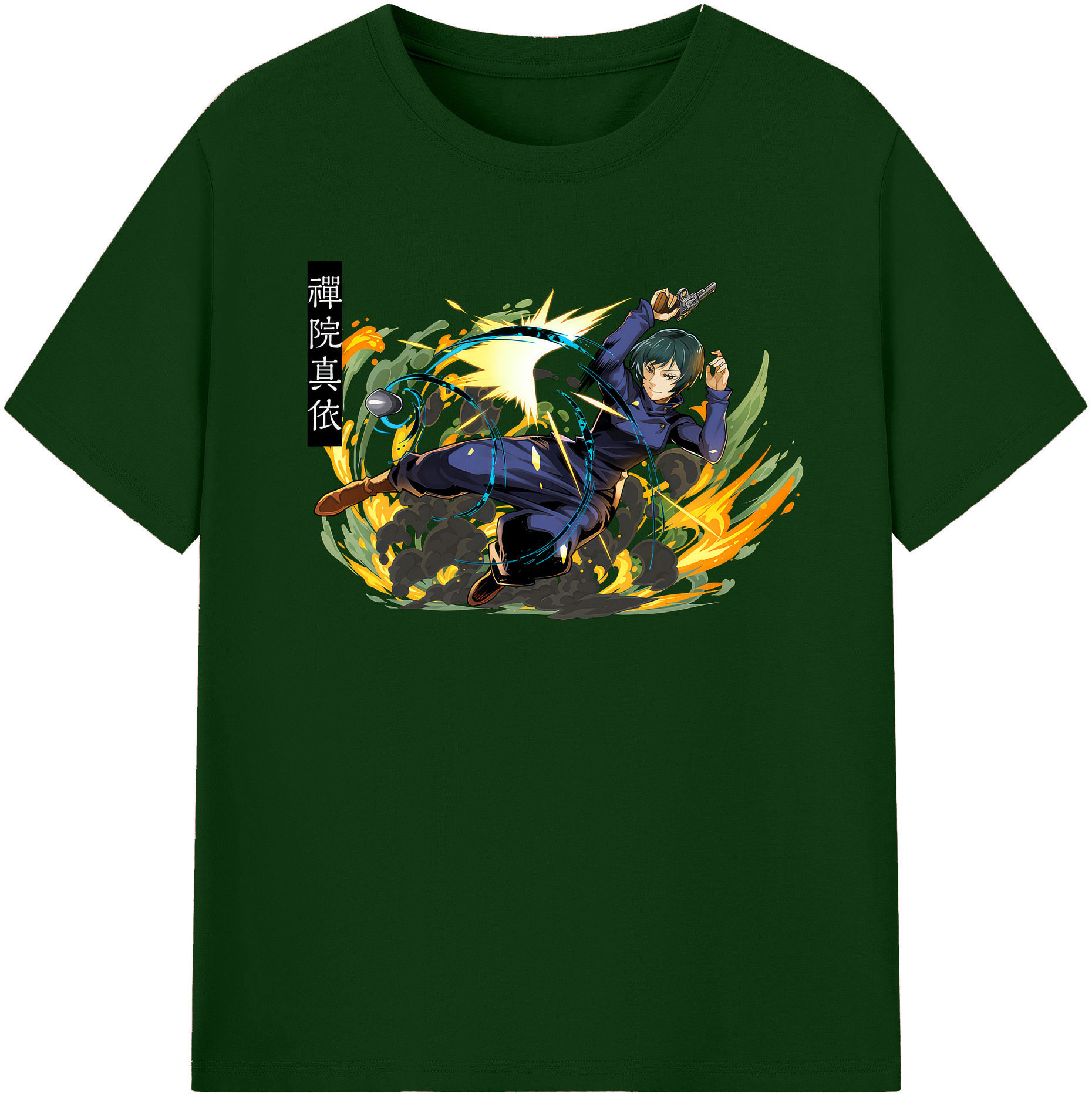 （画像用） 呪術廻戦 Jujutsu Kaisen 綿100％半袖Tシャツ（フロントプリント）